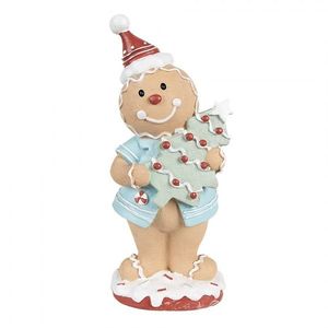 Vánoční perníček se stromečkem Gingerbread Man Pastello - 11*8*25 cm 6PR4270 obraz