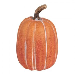 Oranžová keramická dekorace dýně Pumpkin - 12*17 cm 6CE1763 obraz