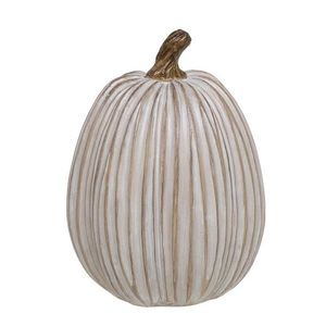 Béžová antik dekorace dýně Pumpkin latté - Ø 12*19 cm 39103520 obraz