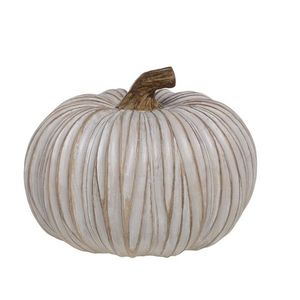 Béžová antik dekorace dýně Pumpkin latté - Ø 20*15 cm 39103720 obraz