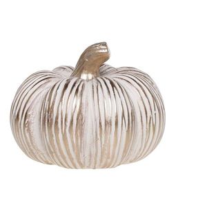 Béžovo-zlatá antik dekorace dýně Pumpkin gold - Ø 16*12 cm 39103919 obraz