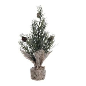 Zelený vánoční borovicový stromek v jutě Fleur Pine Tree - 25 cm 39098200 obraz