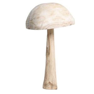 Přírodní dřevěná dekorace houba Mushroom - Ø 36*60 cm 52070600 obraz