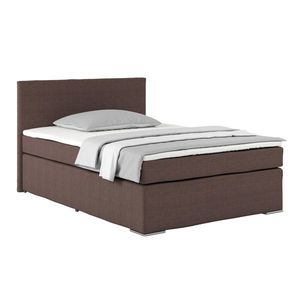 Postel Boxspring NERO PL: 140/200 cm, hnědá obraz