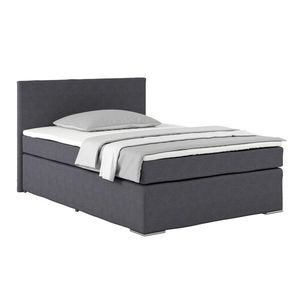 Postel Boxspring Nero, 140x200 cm, antracitová obraz