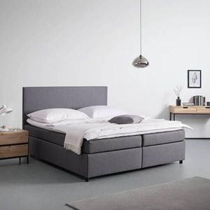 Boxspring postel MELIA, 180x200, šedá obraz