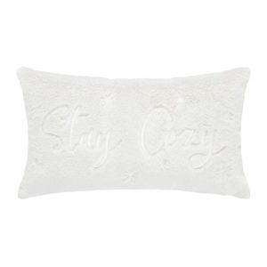 Kožešinový polštář Stay Cozy, 30/50cm, béžová obraz