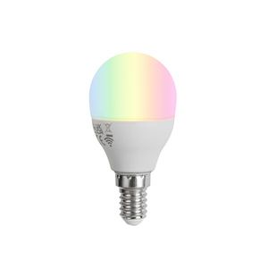 Inteligentní stmívatelná LED žárovka E14 G45 4, 9W 470lm 2700K-6500K obraz