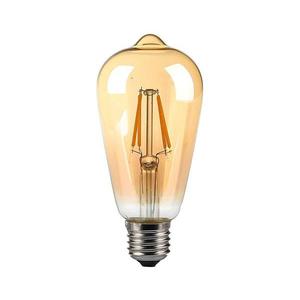 LED Žárovka FILAMENT AMBER ST64 E27/8W/230V 2200K obraz