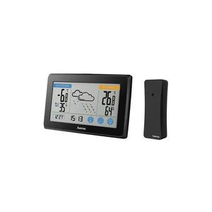 Hama Hama - Meteostanice s barevným LCD displejem 3xAAA černá obraz