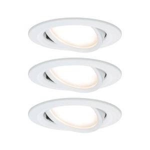 Paulmann Paulmann 93485 - SADA 3xLED/6W IP23 Stmívatelné podhledové svítidlo NOVA 230V obraz