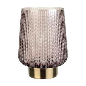 Paulmann Paulmann 48137 - LED-1xE27/0, 8W Stolní lampa GLAMOUR 3xAA/4, 5V růžová obraz