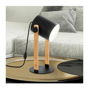 Eglo Eglo 43519 - Stolní lampa HORNWOOD 1xE27/28W/230V - FSC certifikováno obraz