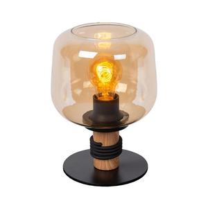 Lucide Lucide 45508/01/62 - Stolní lampa ILONA 1xE27/40W/230V černá/béžová obraz