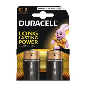 Duracell Duracell - 2 ks Alkalická baterie Basic LR14/C 1, 5V 2200 mAh obraz