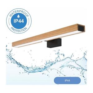 Brilagi Brilagi-LED Koupelnové osvětlení zrcadla WOODY MIRROR LED/12W/230V IP44 dub/čern obraz