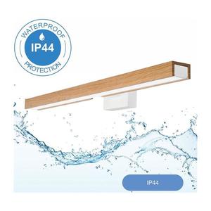 Brilagi Brilagi-LED Koupelnové osvětlení zrcadla WOODY MIRROR LED/12W/230V IP44 dub/bílá obraz