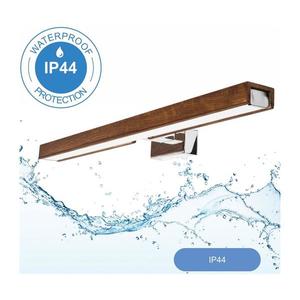 Brilagi Brilagi-LED Koupelnové osvětlení zrcadla WOODY MIRROR LED/12W/230V IP44 dub/chro obraz