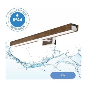 Brilagi Brilagi-LED Koupelnové osvětlení zrcadla WOODY MIRROR LED/12W/230V IP44 dub/chro obraz