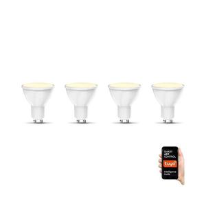 B.K. Licht B.K. Licht 1261 -SADA 4x LED Stmívatelná žárovka GU10/5, 5W/230V Wi-Fi Tuya 2700K obraz