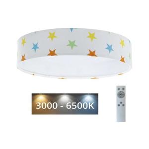 LED Stmívatelné svítidlo GALAXY KIDS LED/24W/230V hvězdičky pestrobarevná + DO obraz