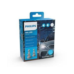 Philips Philips 11342U6000X2 - SADA 2x LED Autožárovka Ultinon Pro6000 H4 PX426d/18W/12V obraz