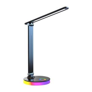 Zuma Line Zuma Line SM-606- LED RGB Stmívatelná stolní lampa LED/5W/230V 3000-6000K černá obraz