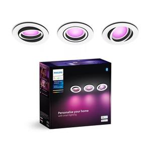 Philips Philips - SADA 3xLED RGBW Stmívatelné podhledové Hue CENTURA 1xGU10/4, 2W/230V obraz