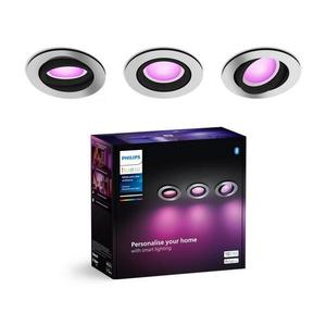 Philips Philips - SADA 3xLED RGBW Stmívatelné podhledové Hue CENTURA 1xGU10/4, 2W/230V obraz