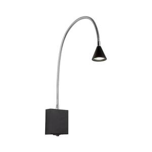 Lucide Lucide 18293/03/30 - LED Flexibilní lampička BUDDY LED/3W/230V černá obraz