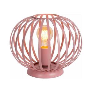 Lucide Lucide 78593/25/66 - Stolní lampa MERLINA 1xE27/40W/230V pr. 25, 5 cm růžová obraz