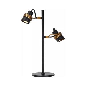 Lucide Lucide 34544/02/30 - Stolní lampa TUNDRAN 2xGU10/5W/230V černá obraz