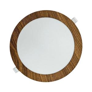 LED Podhledové svítidlo CIRCLE LED/18W/230V 4200K pr. 22 cm hnědá obraz