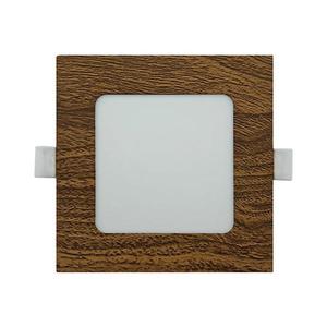 LED Podhledové svítidlo SQUARE LED/6W/230V 4200K 11, 8x11, 8 cm hnědá obraz