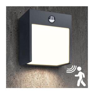 Brilagi Brilagi-LED Venkovní nástěnné svítidlo se senzorem TERNI LED/12W/230V antr. IP44 obraz