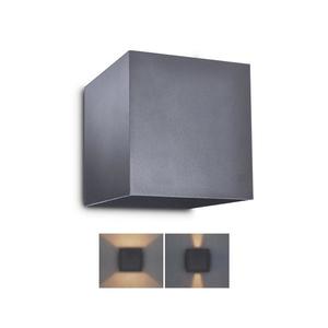 Brilagi Brilagi - LED Venkovní nástěnné svítidlo CUBE LED/6W/230V antracit IP54 obraz