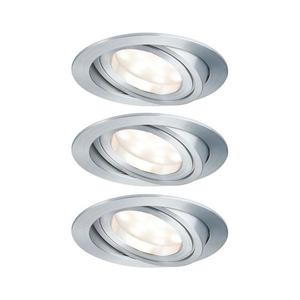 Paulmann Paulmann 93970 - SADA 3x LED/7W IP23 Koupelnové podhledové svítidlo COIN 230V obraz