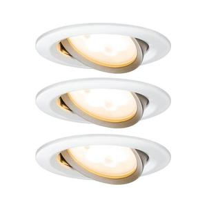 Paulmann Paulmann 93650-SADA 3x LED GU10/5W IP23 Koupelnové podhledové svítidlo NOVA 230V obraz