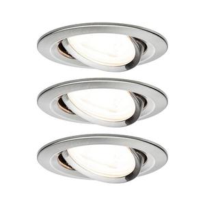 Paulmann Paulmann 93652 - SADA 3x LED GU10/6, 1W IP23 Koupelnové podhledové svítidlo 230V obraz