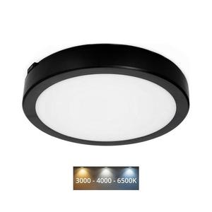 LED Koupelnové stropní svítidlo NAIROS LED/18W/230V 3000/4000/6500K IP65 černá obraz