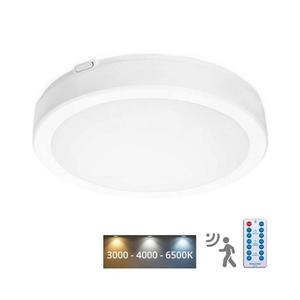 LED Koupelnové stropní svítidlo se senzorem NAIROS LED/18W/230V IP65 bílá + DO obraz