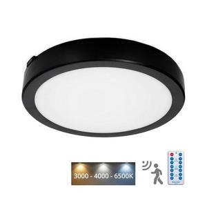 LED Koupelnové stropní svítidlo se senzorem NAIROS LED/18W/230V IP65 černá + DO obraz