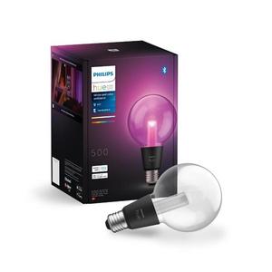 HUE Lightguide LED žárovka E27 G95 6, 8W 500lm 2000-6500K RGB CRI80 IP20, stmívatelná obraz