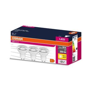 Osram SADA 3x LED Žárovka PAR16 GU10/4, 5W/230V 2700K - Osram obraz