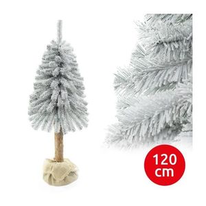 Vánoční stromek na kmenu NATURAL WITH SNOW 120 cm jedle obraz