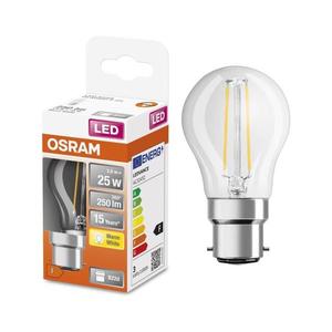 Osram LED Žárovka FILAMENT P45 B22d/3W/230V 2700K - Osram obraz