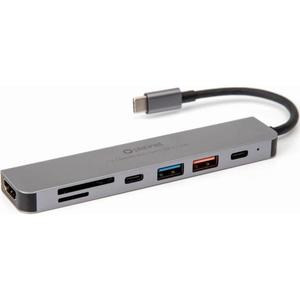 USB hub 7v1 Power Delivery 100W HDMI 4K obraz