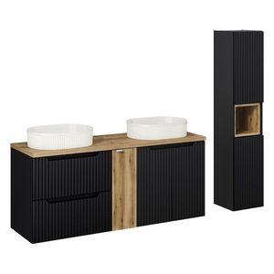 ArtCom Koupelnový komplet NOVA Black 140/1 obraz