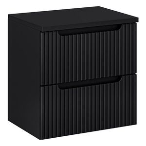 ArtCom Koupelnová skříňka s deskou NOVA Black D60/2 | 60 cm obraz