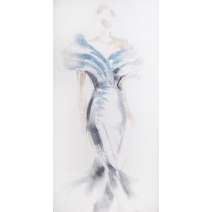 ArtFir Obraz WOMAN 334 | bílá 60 x 120 cm obraz